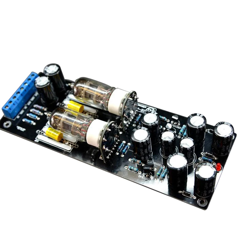 สาย6AK5 6J1 nvarcher บอร์ดเครื่องขยายเสียง Pre-Amp สำหรับ VCD CD DVD พลังเสียงดิจิตอล