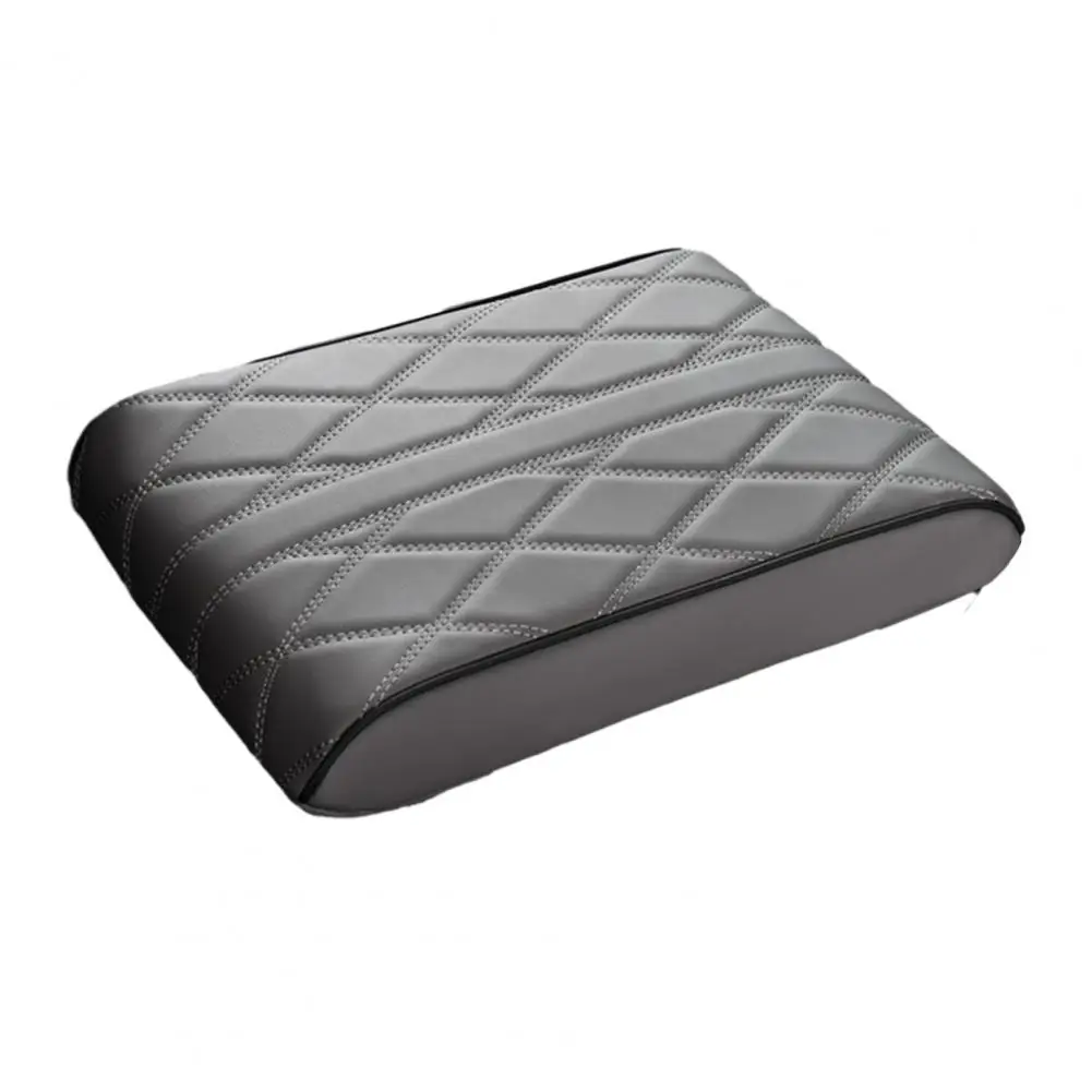 Car Armrest Protector Armrest Cushion for Car Soft Faux Leather Car Armrest Box Pad Comfortable Heightening Mat for Protective