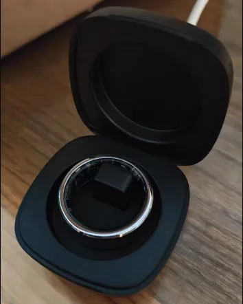 R12スマートリング（ディスプレイ付き）、心拍数、血中酸素、睡眠のモニタリング機能搭載、フィットネス・健康管理用、防水ヘルスリング