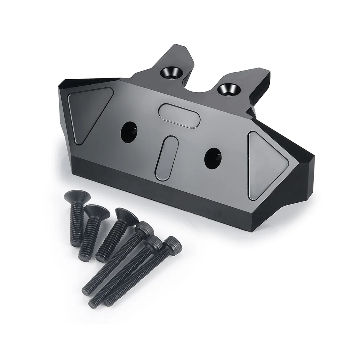 แผ่นกันชนเกราะหน้าโลหะสำหรับ Traxxas sledge 1/8 mobil RC ชิ้นส่วนอัพเกรด