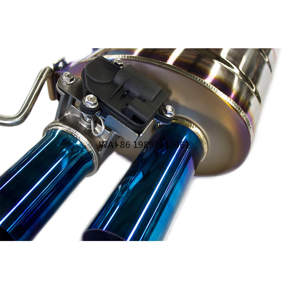 

Titanium Catback Exhaust Pipes for Audi S4/S5 B9 3.0T 2019-2023 Car Exhaust System Exhaust Pipe Muffler Escape