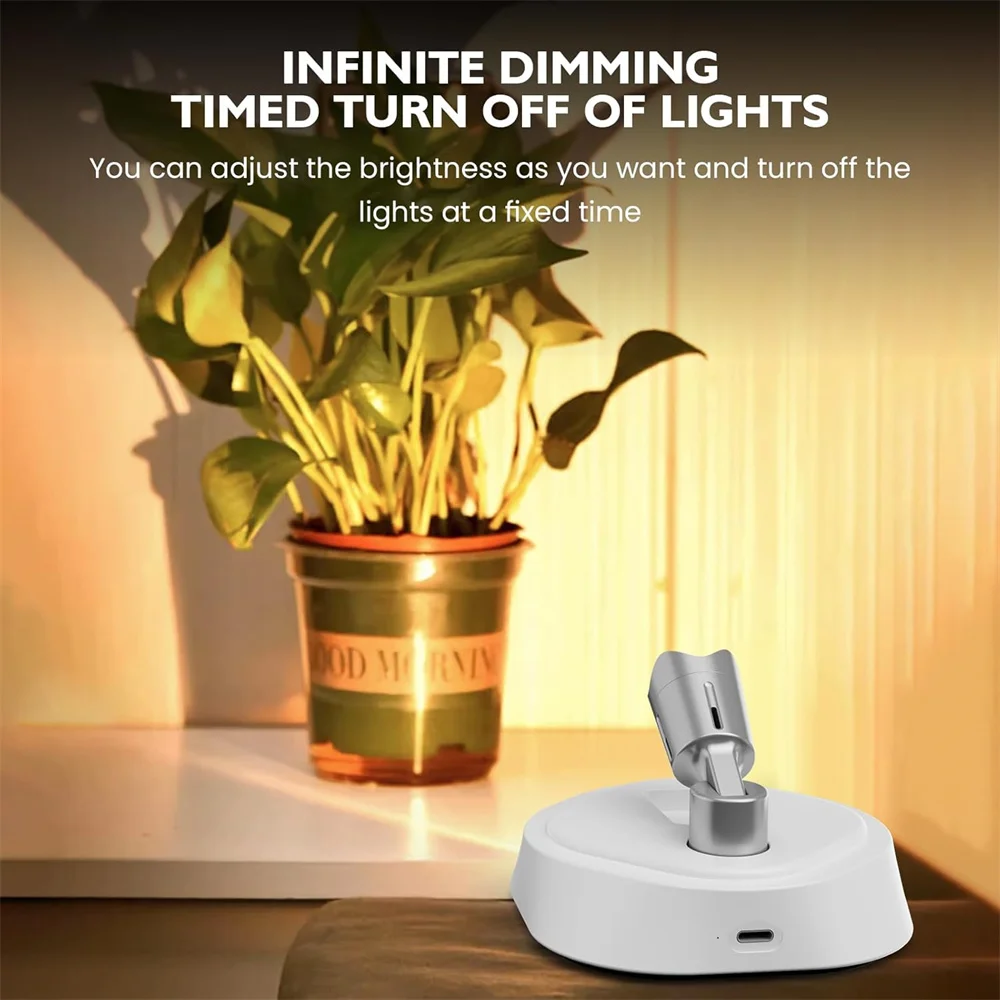

High Quality Rechargeable Wall Light Custom Decorative LED Lamps with Logo Design for Remote Control Indoor Night Light