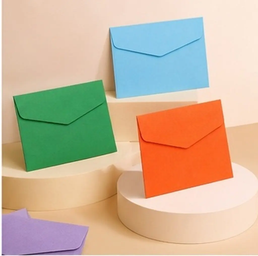 70Pcs Versatile Small Envelopes for Blessing Cards Cash Savings Coins Key Storage Budget Envelope Sheets Account Book Decorative