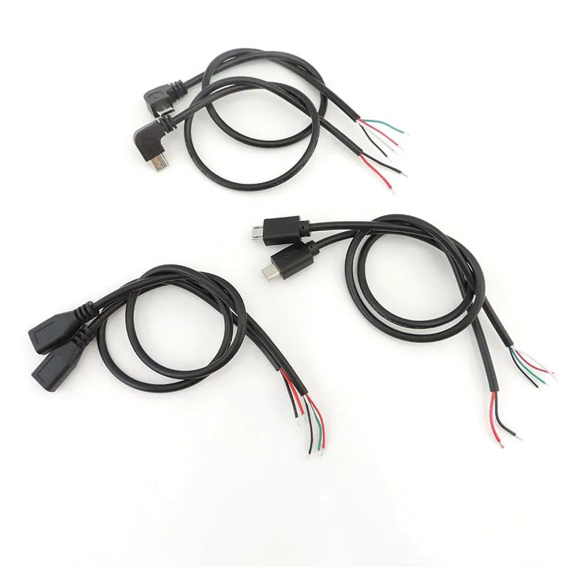 Fio Preto e Branco para Cabos Micro USB 2.0: Solução Prática para Reparos e Extensões em Dispositivos Eletrônicos