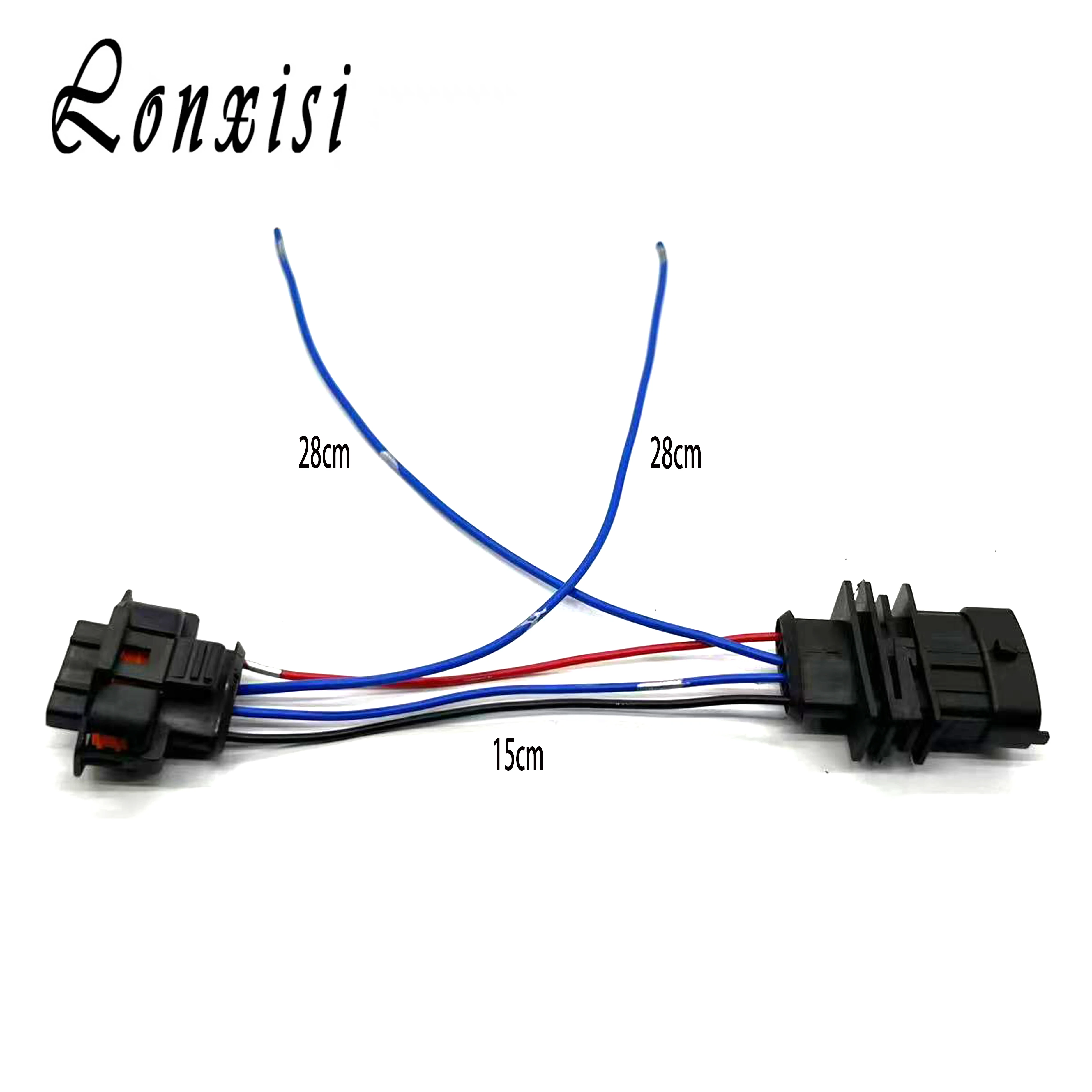 

1/5/10/20/50 Sets 4 Pin Auto Sensor Connector Waterproof Male Female With Wire Plug For Bosch