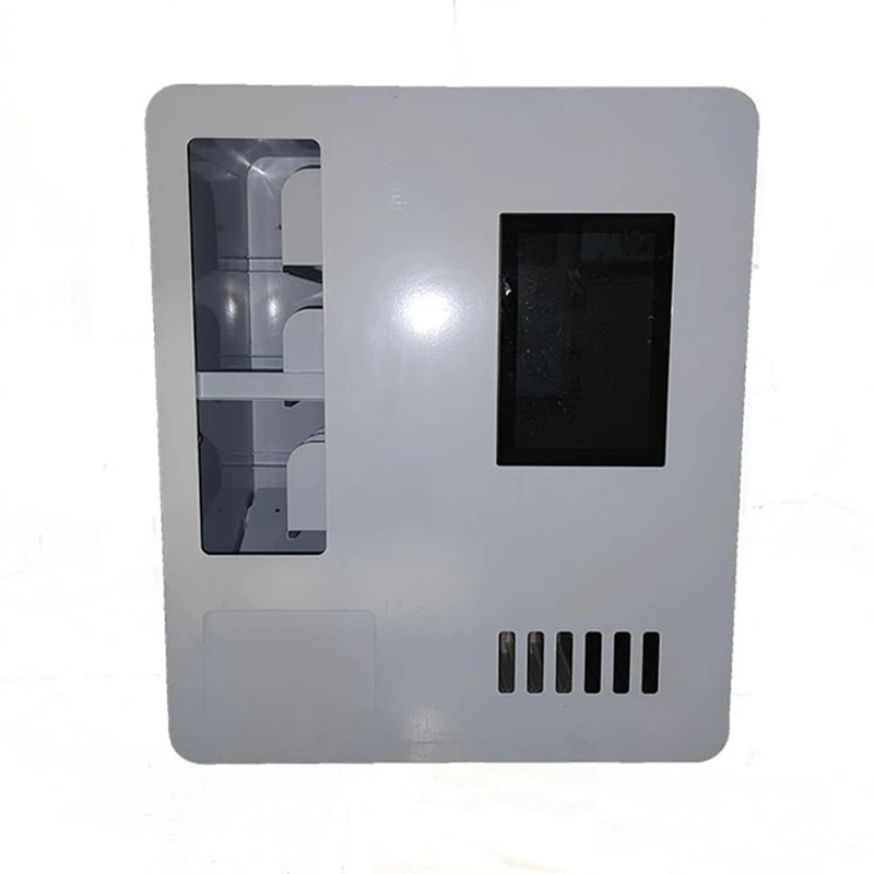 China Customized Metal Shell of High Precision Subway Ticket Vending Machine Cabinet Metal Vending Machine Case