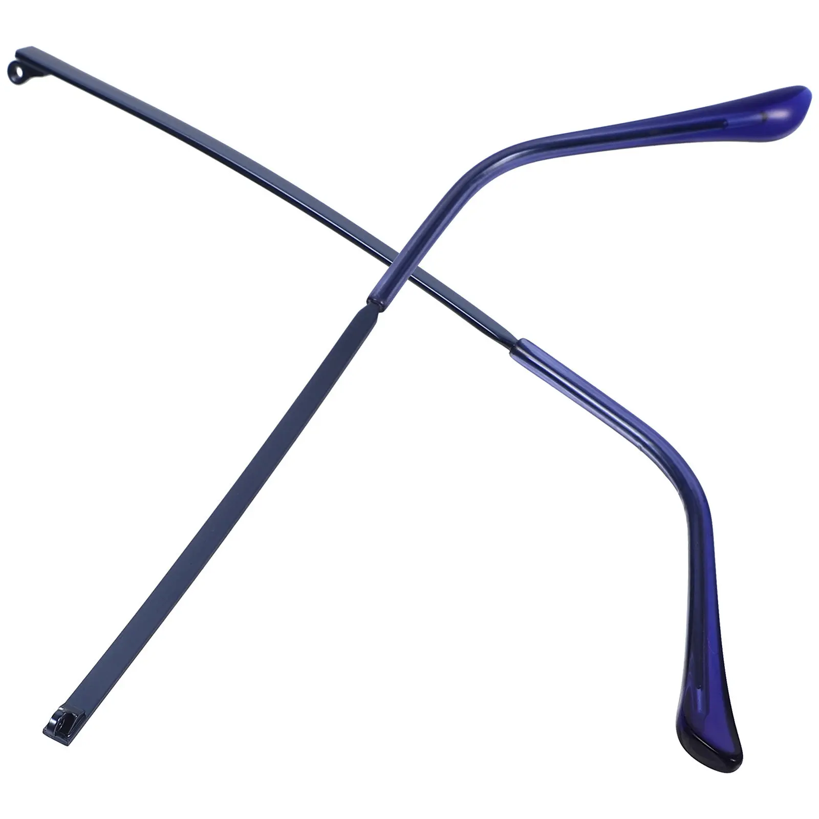 1Pair Universal Eyeglasses Arms Replacement Temple Metal Resin Construction Easy Install Collision Resistant Stylish