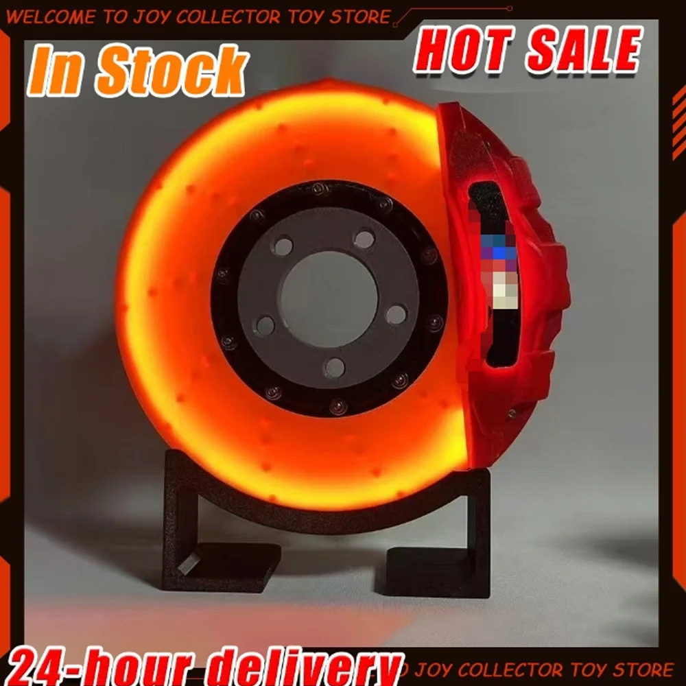 

FHOOU Brake Mood Light Brake Disc LED Braking Light 5V USB Charging Decoration Atmosphere Lights Custom Car LED Brake Lighting