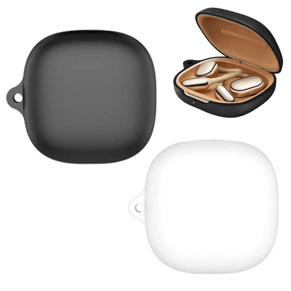 For Xiaomi OpenWear Stereo Pro Earphone Silicone Protective Cover Case Earphone Charging Scratch-proof Dropshipping Dust-pr Y7L9