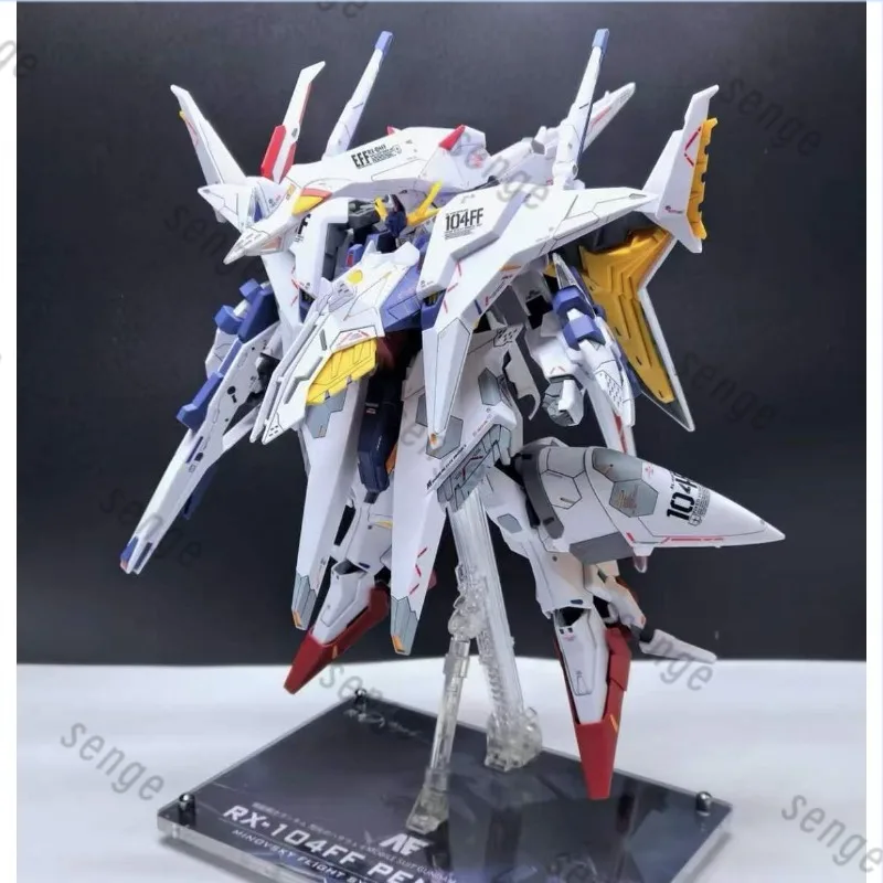 

Оригинальный товар Bandai HG 1/144 Penelope White Goose RX-104FF Shining Hathaway Gundam, сборная модель, коллекционная игрушка, подарок.