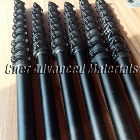 

15M ,18M,21M Palm Oil Harvesting Carbon Fiber Telescopic Pole With Locking Mechanism