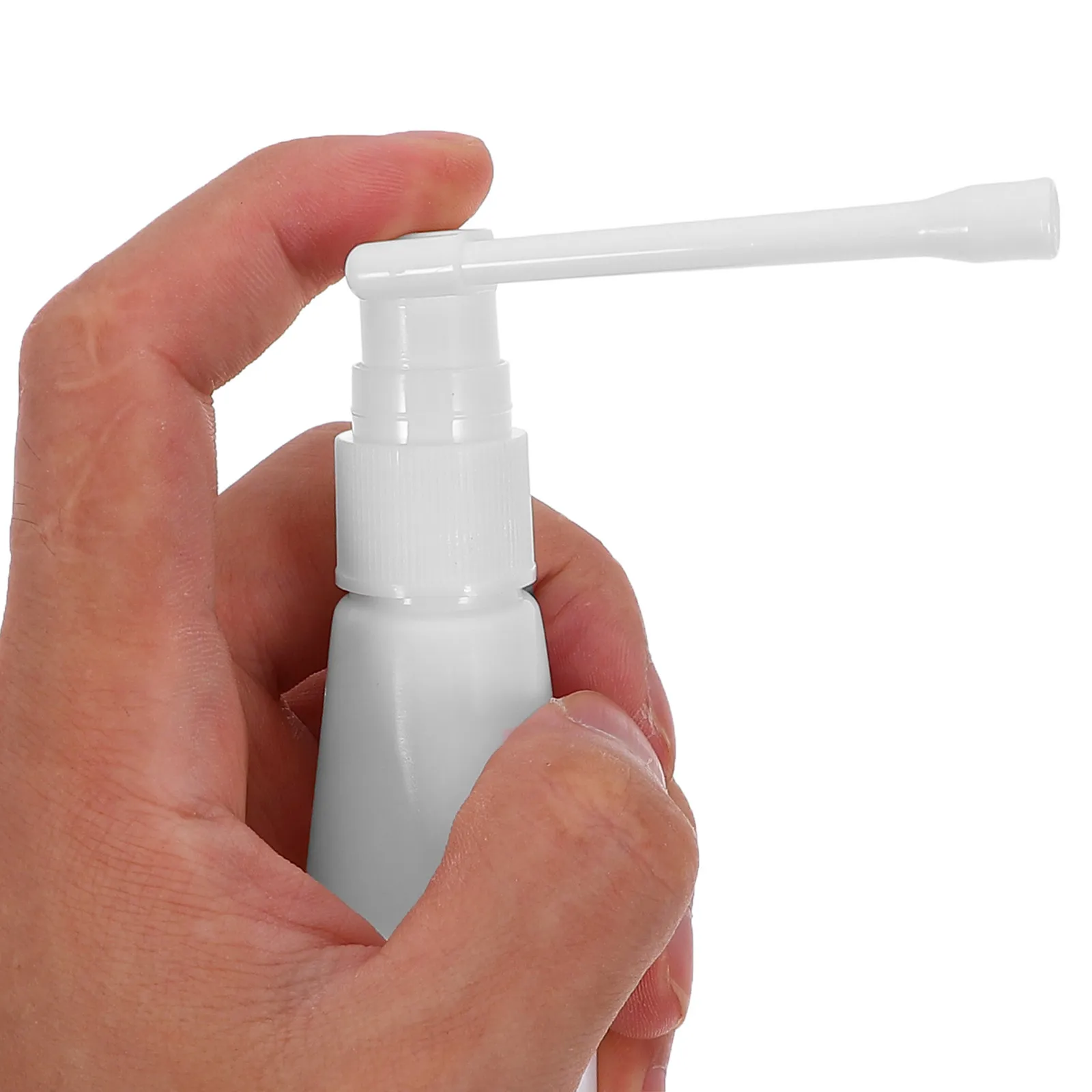 10Pcs Compact Nasal Spray Bottle Empty Plastic Travel Spray Bottle Fine Mist Dispenser Refillable Lightweight for Exercise Work