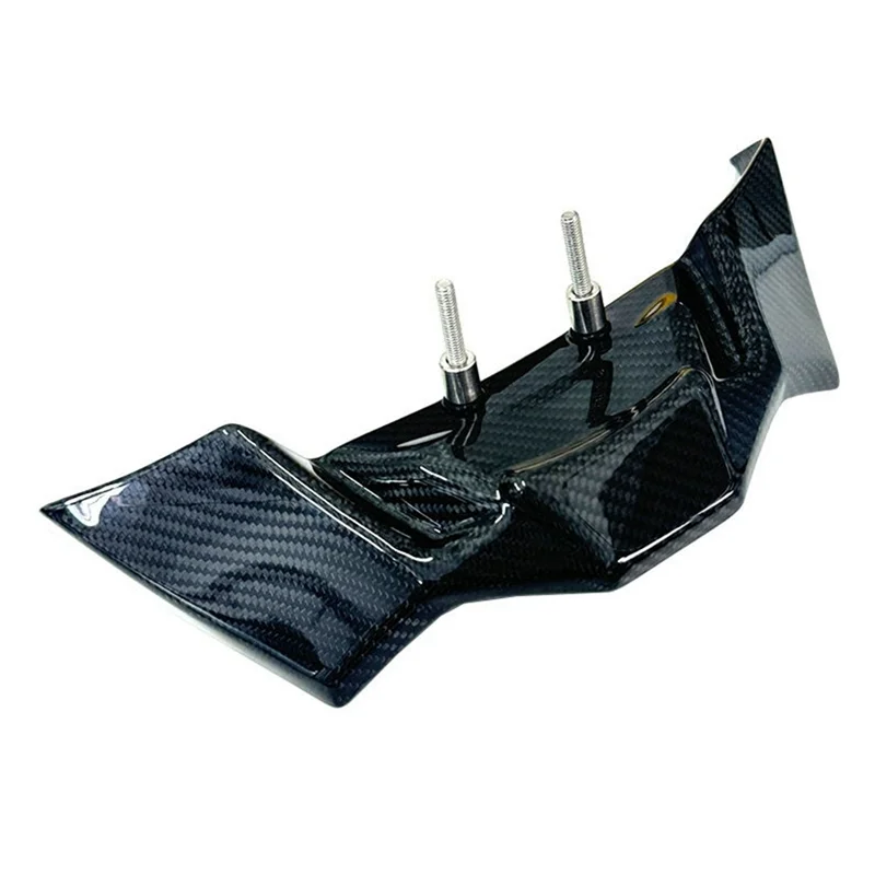 Carbon Fiber Front Lip Spoiler Wing Fairing Downforce Aerodynamic Design For BMW S1000R M1000R 2021-2024 Motorcycles