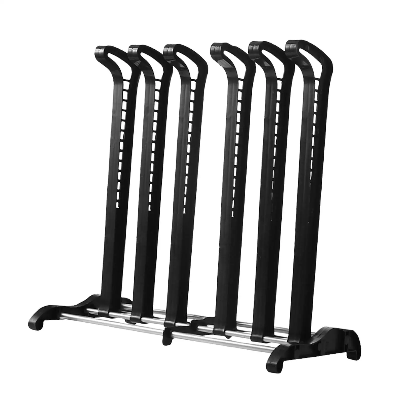 3 Pair Boots Rack Metal Storage Stand Free Standing Tall Boots Organizer Shoe Rack for Closet Bedroom Household Easy Install