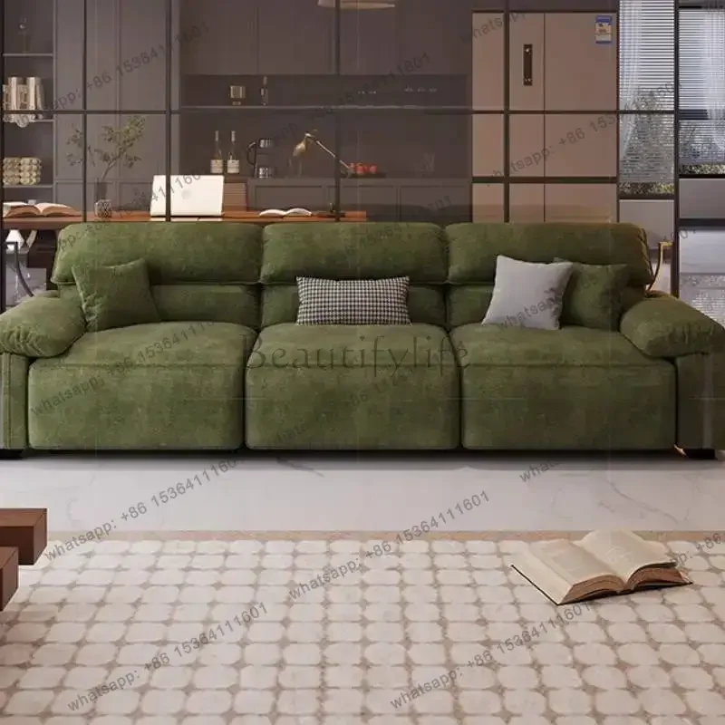 Olive Green Living Room Sofas Velvet Sets Modern Tiny Home Living Room Sofas Electric Individual Divani Per Soggiorno Furniture