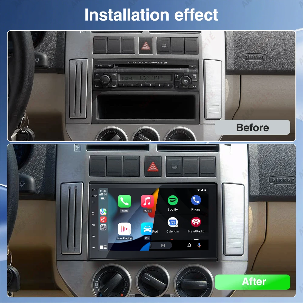 7 بوصة MP5 راديو السيارة السلكية CarPlay أندرويد السيارات بلوتوث IPS EQ FM USB ميرورلينك شاشة تعمل باللمس 1Din ستيريو مشغل وسائط متعددة #3