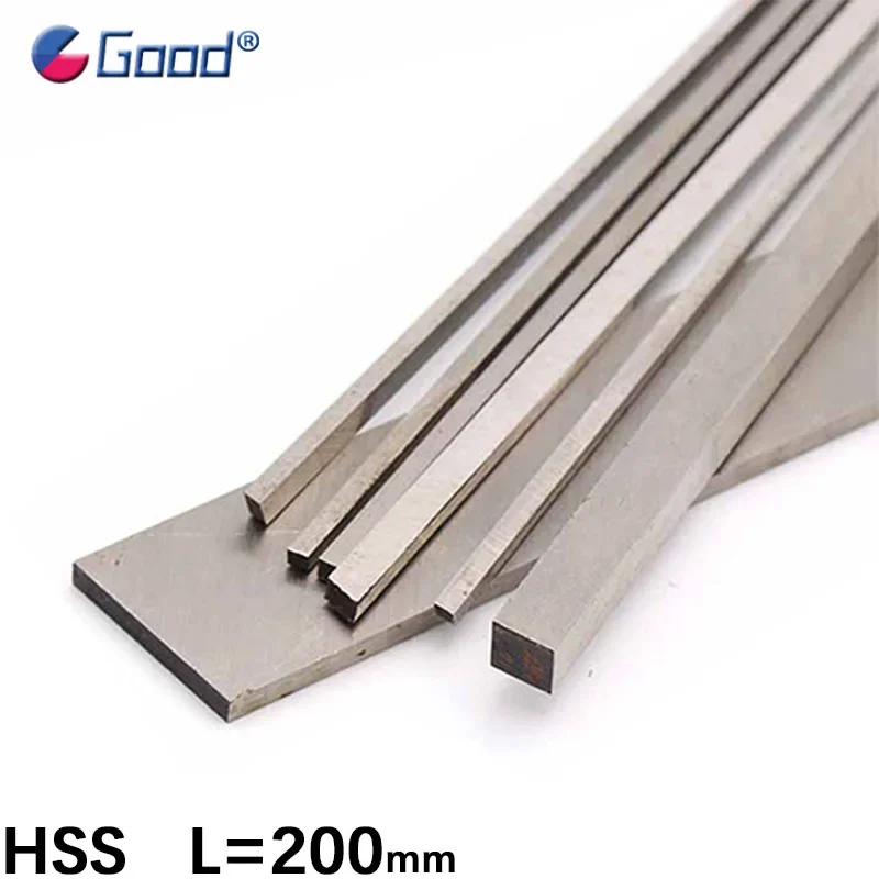 1Pc High Speed Steel White Steels Turning Tool CNC Lathe Turning Tool Woodworking Lathe Tools Bar thick 2-6mm Length 200mm