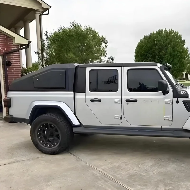 High Quality Aluminum Tonneau Cover Canopy Fit Gladiator JT 2019-2026 5ft Pickup Truck