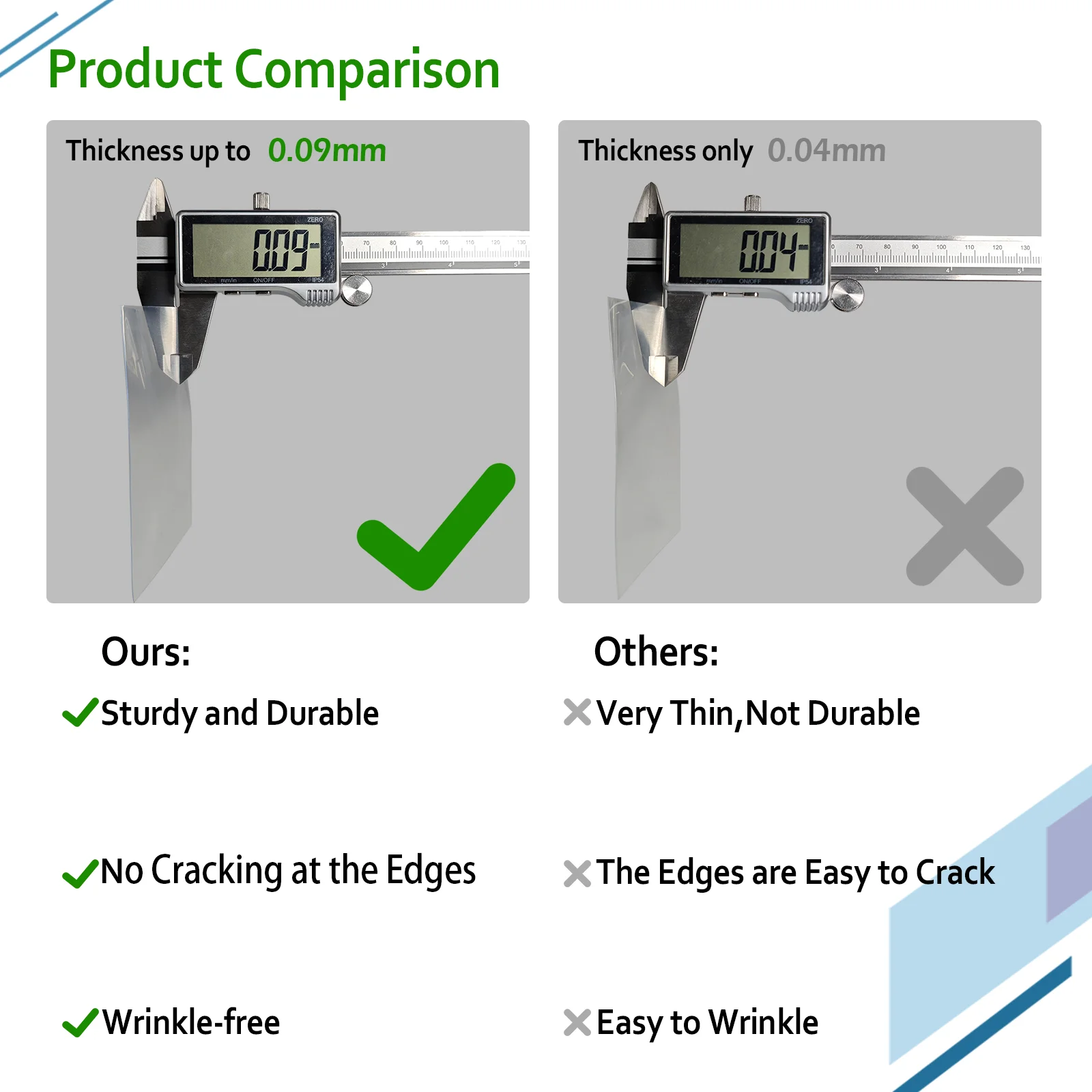 100 peças protetor de manga de cartão interno transparente/azul para ptcg, mangas de cartão de negociação à prova d'água, mangas protetoras transparentes 0.09mm