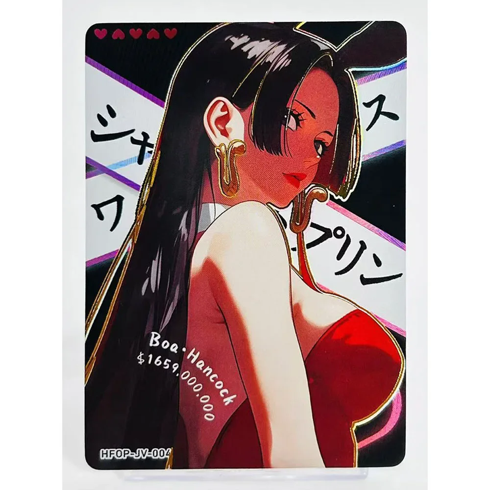 9 pièce/ensemble Anime déesse JV Uta Nami Vivi Shirahoshi Rebecca Premium carte à collectionner jeux pour garçons jouets cadeaux d'anniversaire de noël