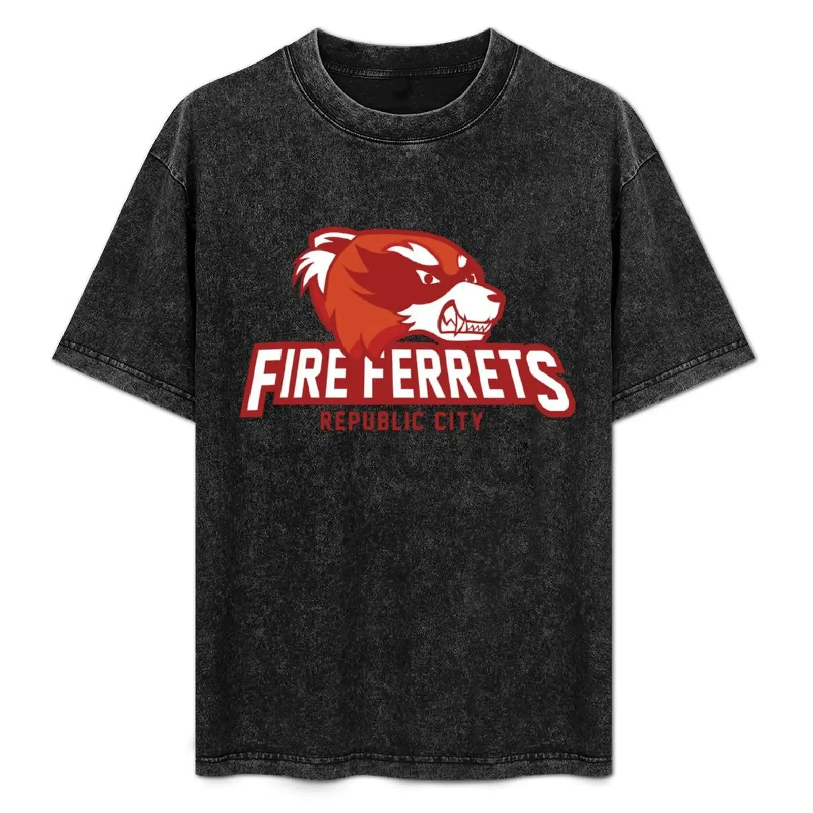 

Republic City Fire Ferrets T-Shirt valentines clothes customizeds street wear men t shirt