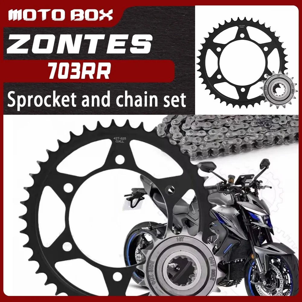 

For ZONTES 703RR modified sprocket set for RR 703 703 RR rr 703 703 rr