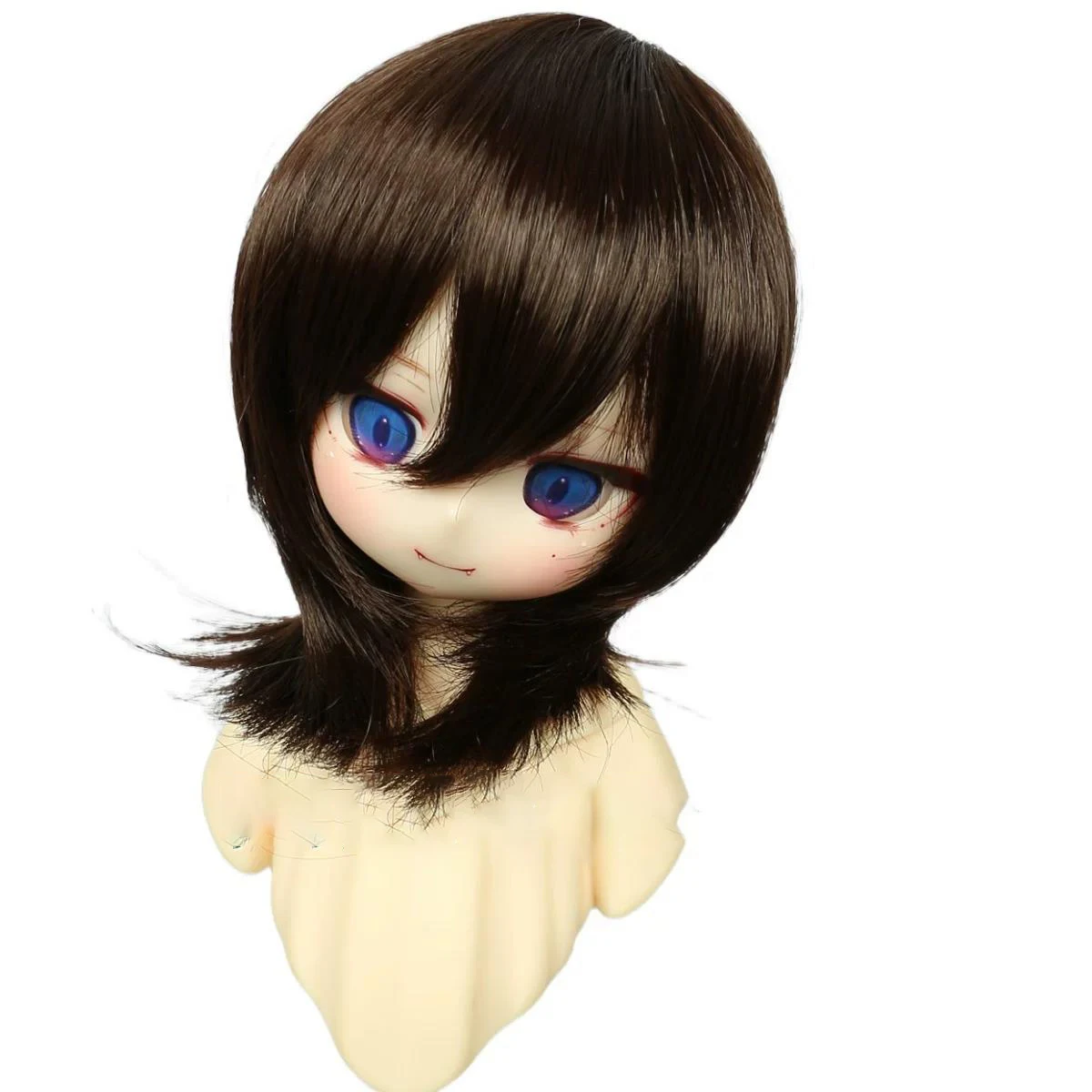 Puppenperücke für 1/3 BJD-Puppen, Haar, DIY-Puppenzubehör, Perücke, Prinzessinnenhaarperücke – Detail 13