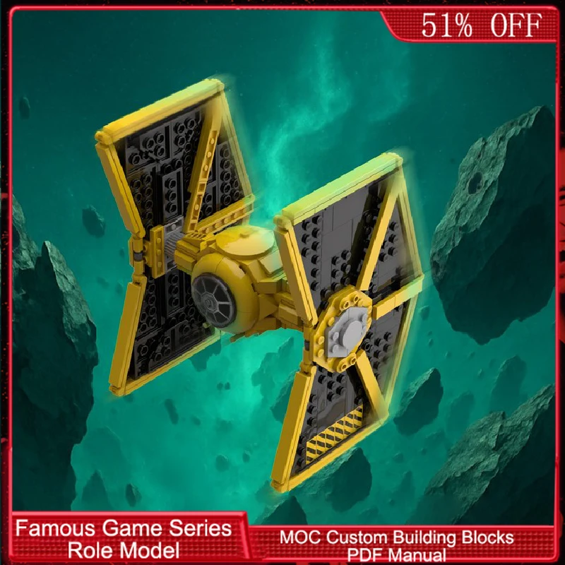 

Набор для сборки 426 деталей: Технологичный модульный конструктор Stratum Shield Mining Fighter MOC, развивающая игрушка DIY, подарок на день рождения