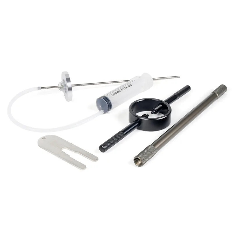 Motorcycle Fork Spring Compressor Tool Kit + Bicycle Valve Spring Compressor, 60ml