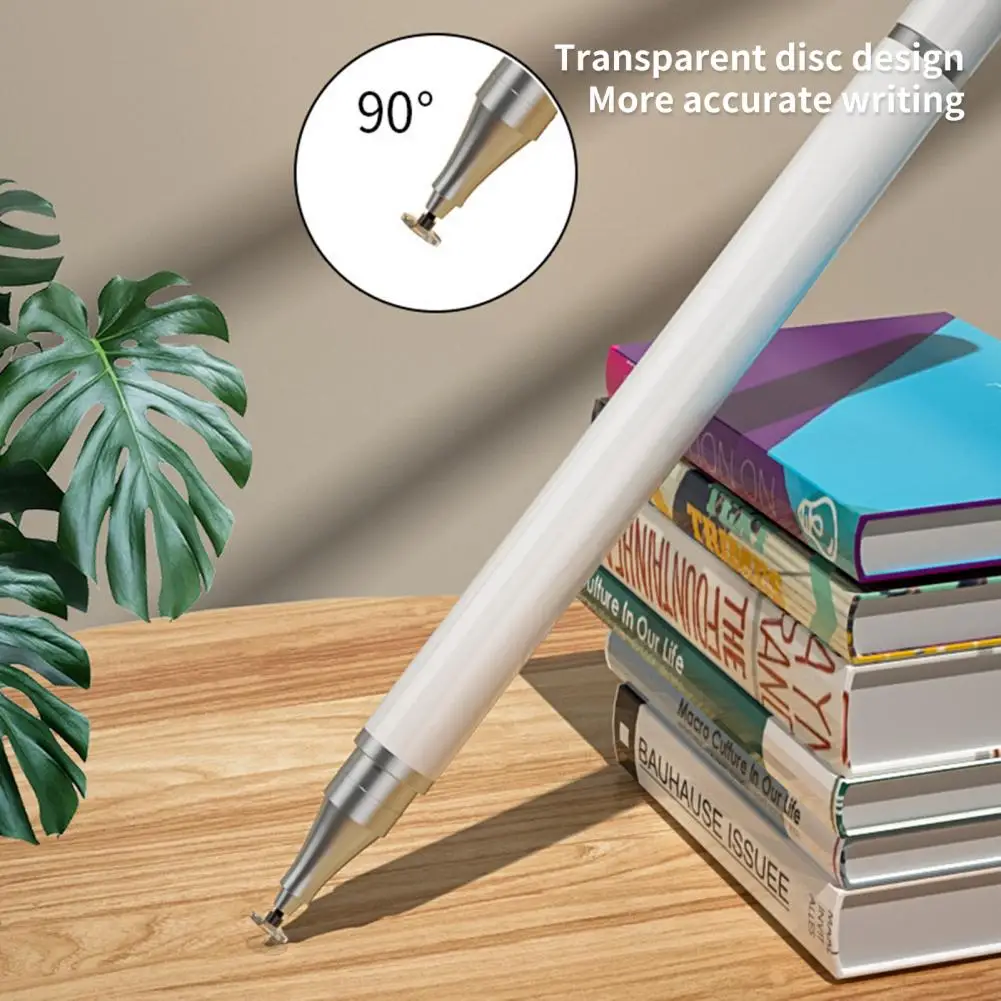 Capacitive Pen Dual Heads Touch Pen Smooth Writing Universal Tablet PC Phone Stylus Pen for iPad/Huawei/iOS/Android Tablet