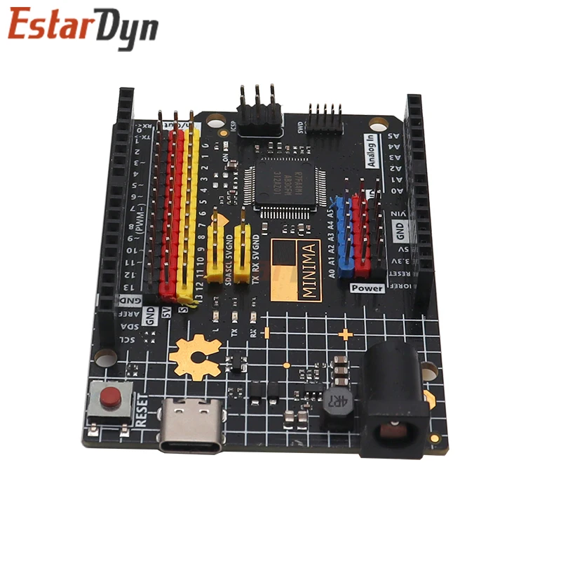 Placa de desarrollo UNO R4 Minima tipo C, USB, ESP32-S3, edición WIFI, Compatible con Arduino, programación, control de aprendizaje