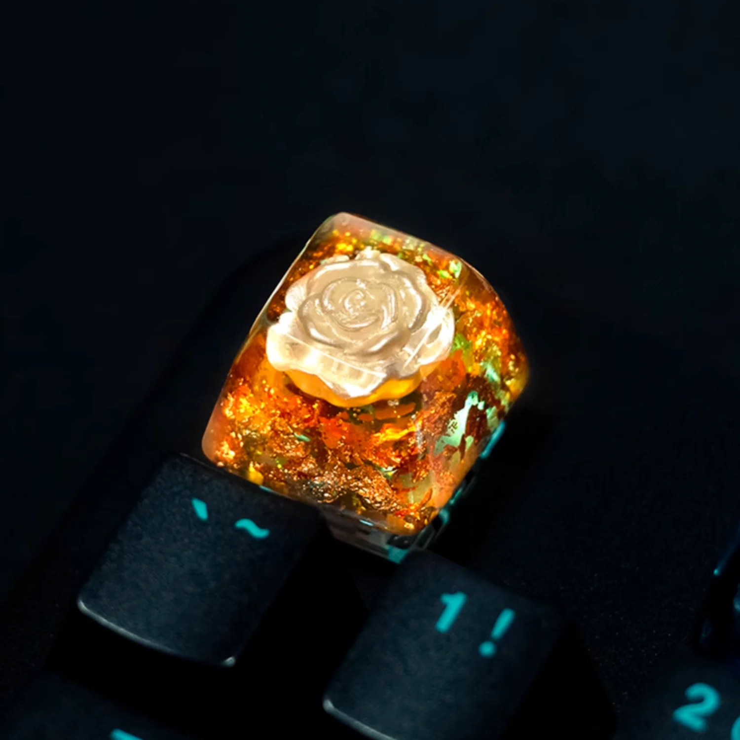 

Knights & Roses Original DIY Customized Translucent Keycaps for MX Mechanical Keyboards