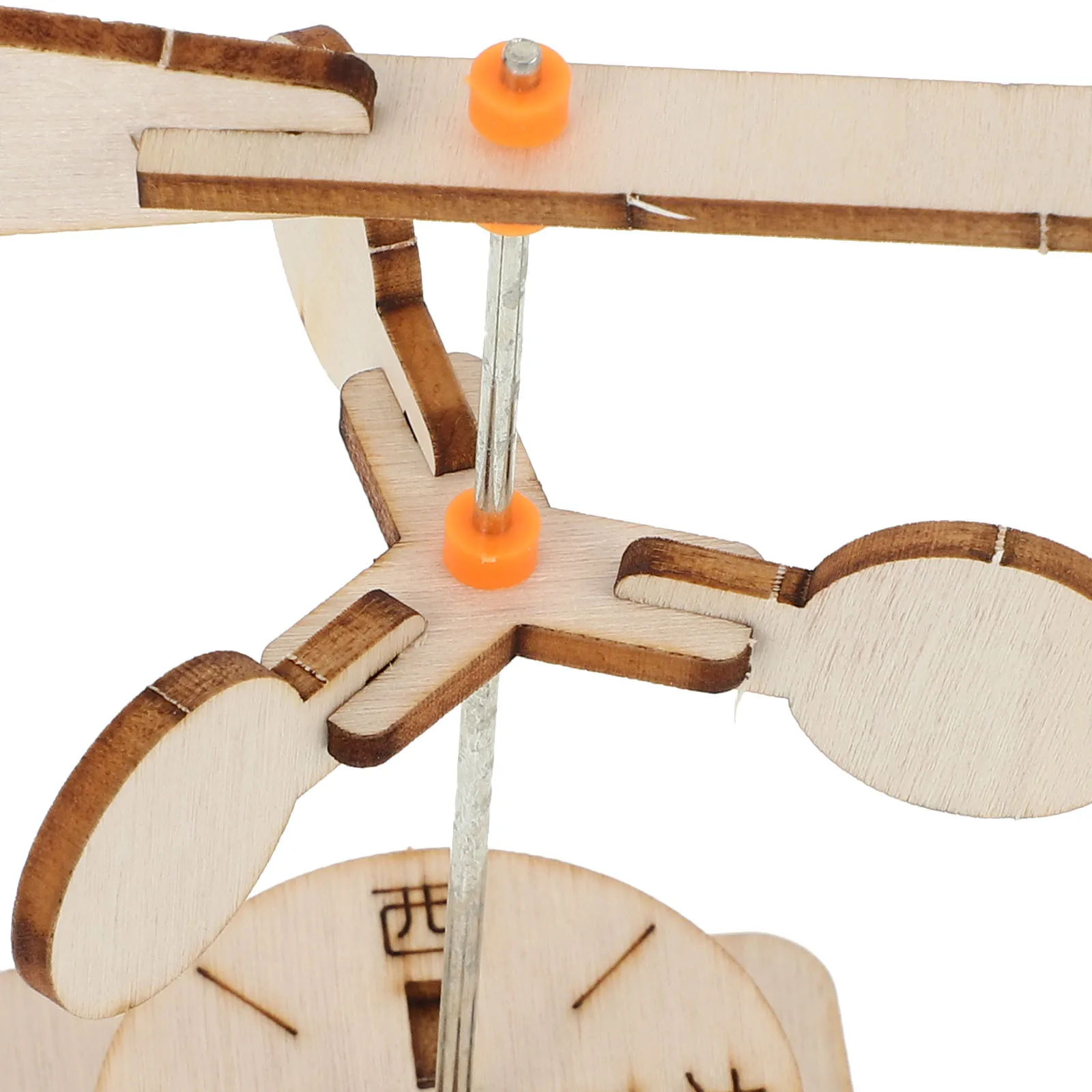 

Kids Education Wind Vane Hand-Made DIY Assemble Plaything Experiment Kit for Brain and Hands