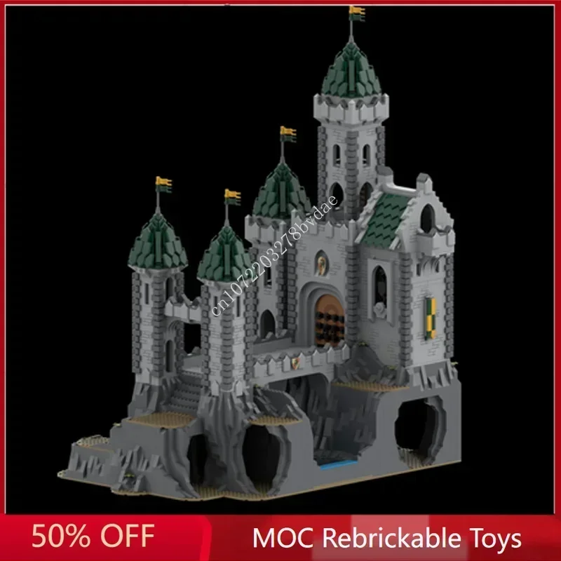 

6721PCS MOC Modular Green Dragon Stronghold View Model Building Blocks Technology Bricks DIY Creative Assembly Toys Gifts