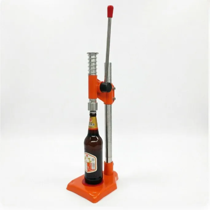 Manual Bottle Capper Hand Operated Crown Cap Press Tool For Beer Glass Bottle Sealing