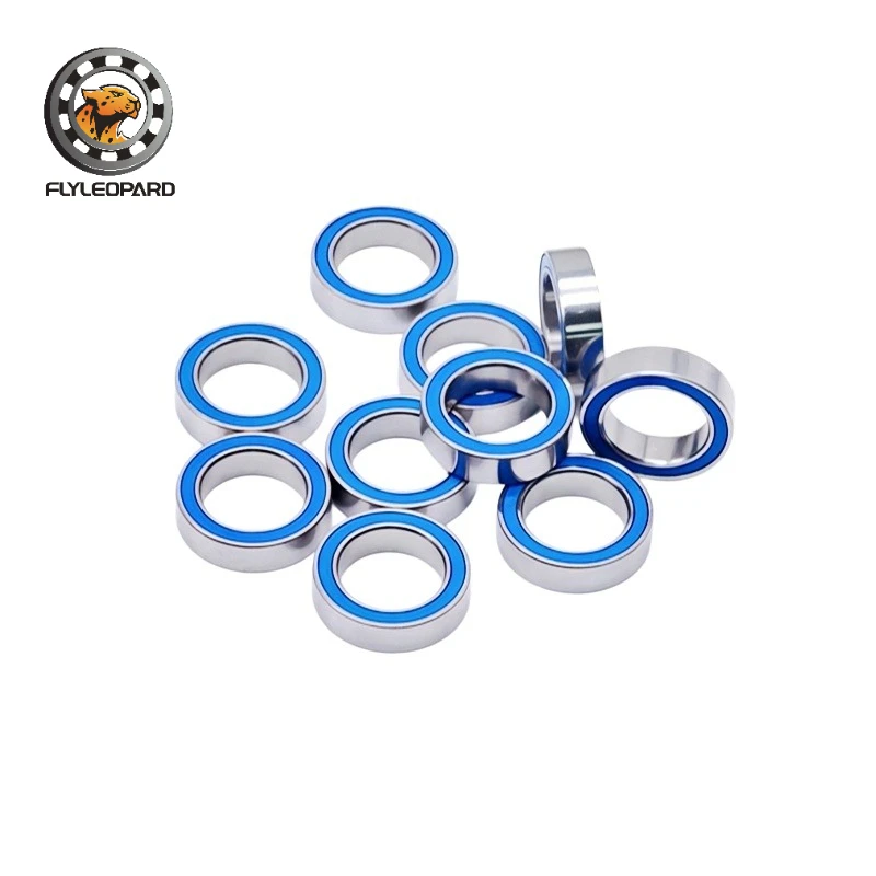 10Pcs ABEC-7 6700/6701/6702RS Ball Bearing 10x15x4 12x18x4 15x21x4 Rubber Sealed RC Hobby Parts