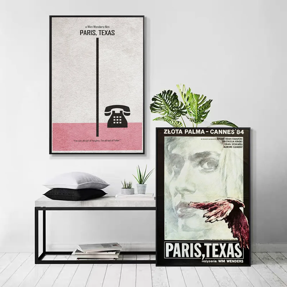 Paris Texas movie DIY Sticky Poster Vintage Room Bar Cafe Decor Home Decor