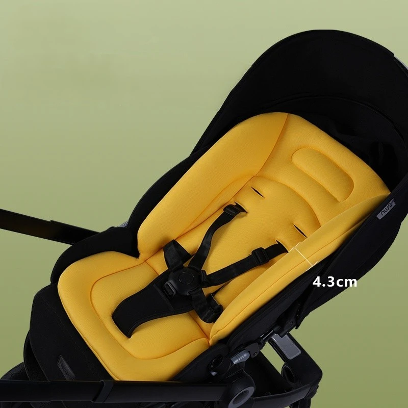 Stroller Mattress Univerisal Seat Liner Cushion Cotton Pad For Babies Thickened Soft Mat Fit Baby Carriage Stroller Accessories