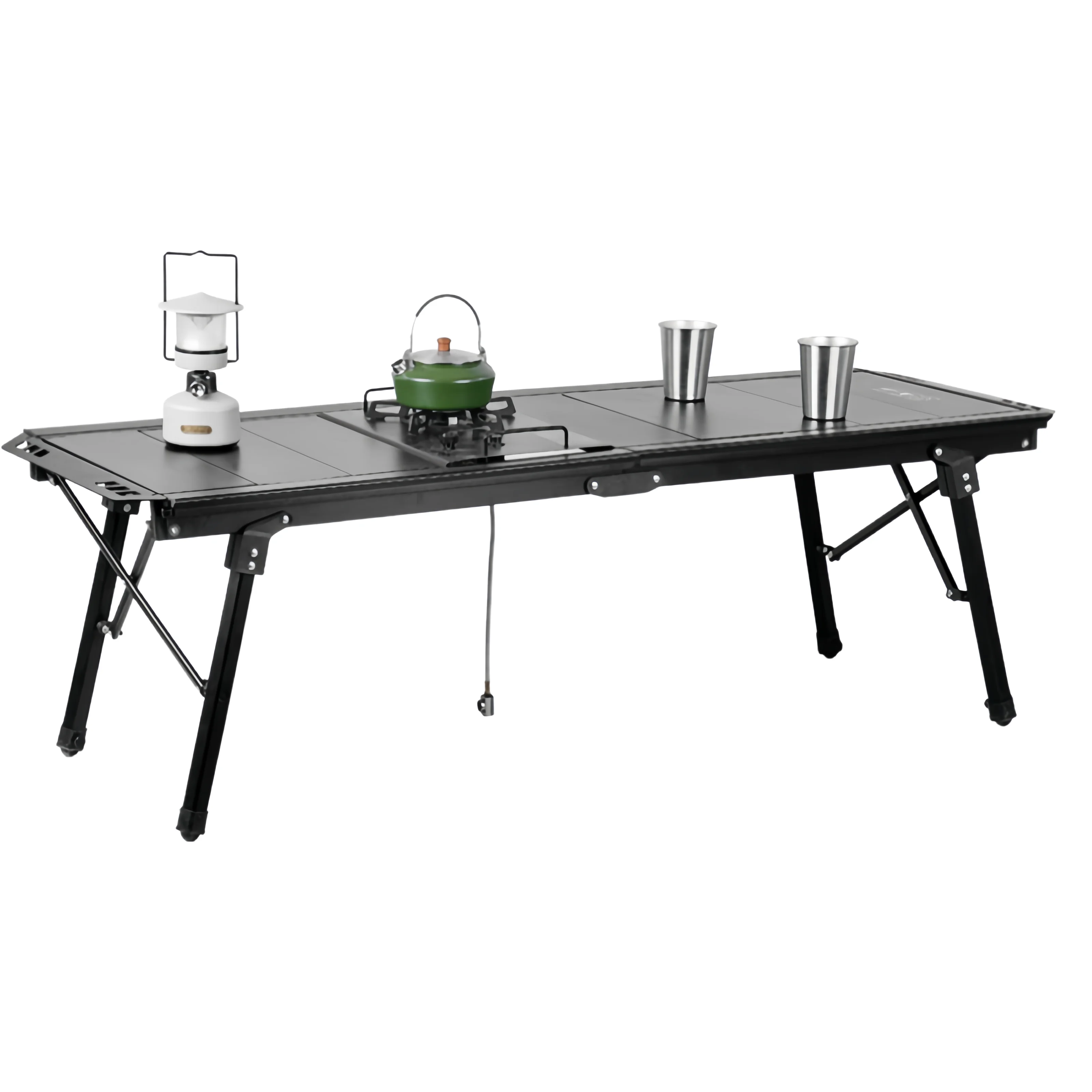 Portable Folding Camping Table Aluminum Alloy IGT Modular Outdoor BBQ Desk Ultra-Light Quick Setup Picnic Beach Gym