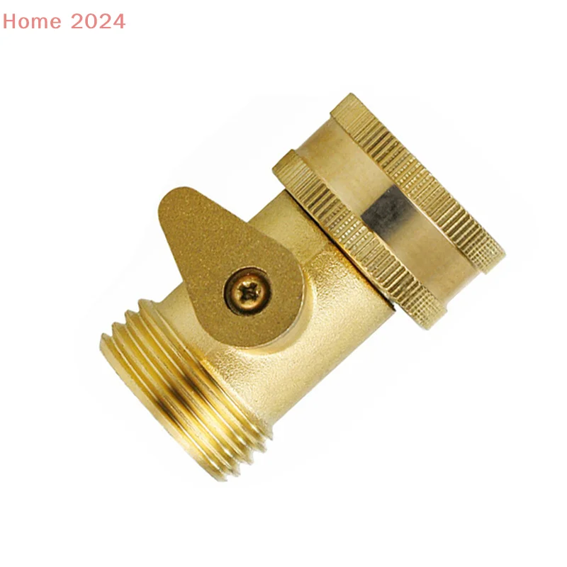 

3/4 запорный клапан для садового шланга, латунный соединитель для водяного шланга, кран для полива сада, соединительное соединение, ремонт