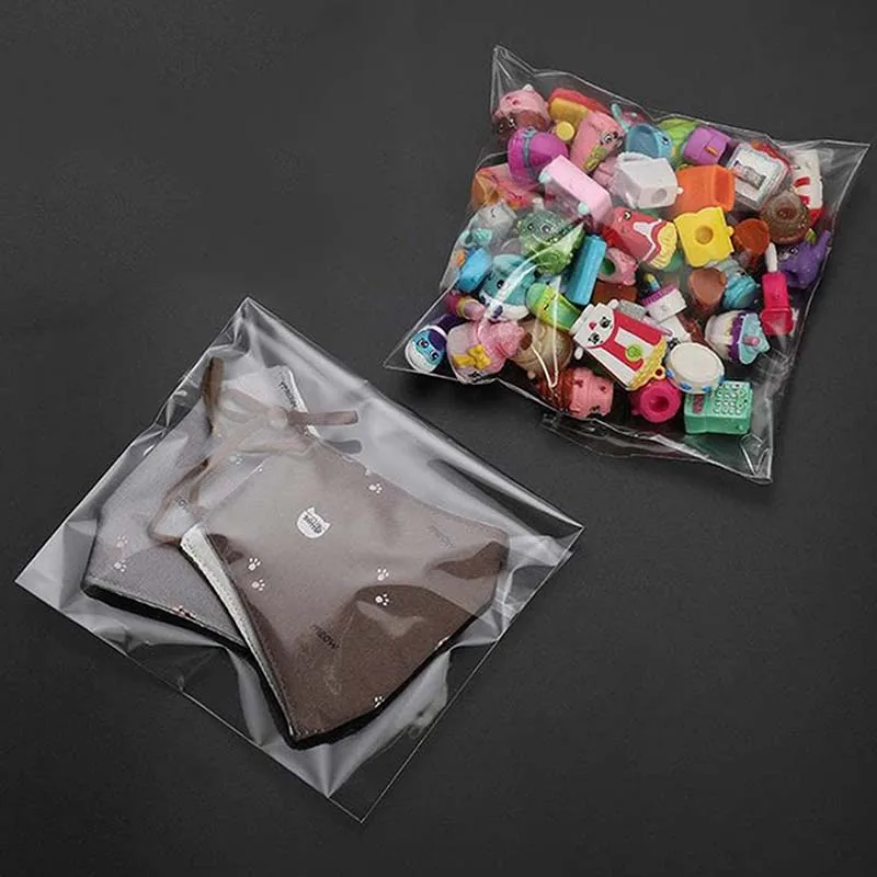 Transparente, selbstdichtende Geschenktüten aus Kunststoff, langlebig, durchsichtige Verpackungsbeutel für Heimbedarf, Festival, Partygeschenke, Verpackung TMZ – Detail 2