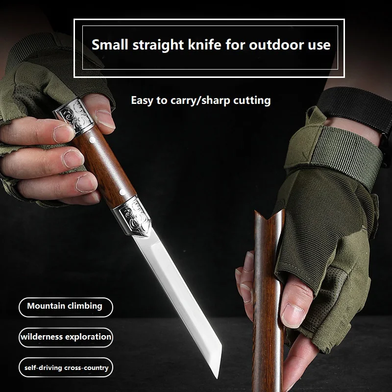 1pc，New multi-functional magic pen fruit knife, outdoor camping high-looking small straight knife, self-defense knife