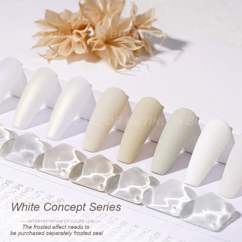 من السهل نقع قبالة نقع قبالة الأشعة فوق البنفسجية طلاء الأظافر نابض بالحياة وفريد من نوعها قذيفة اللؤلؤ اللون المواد الهلامية الجميلة مسمار الفن طويلة الأمد تألق تألق