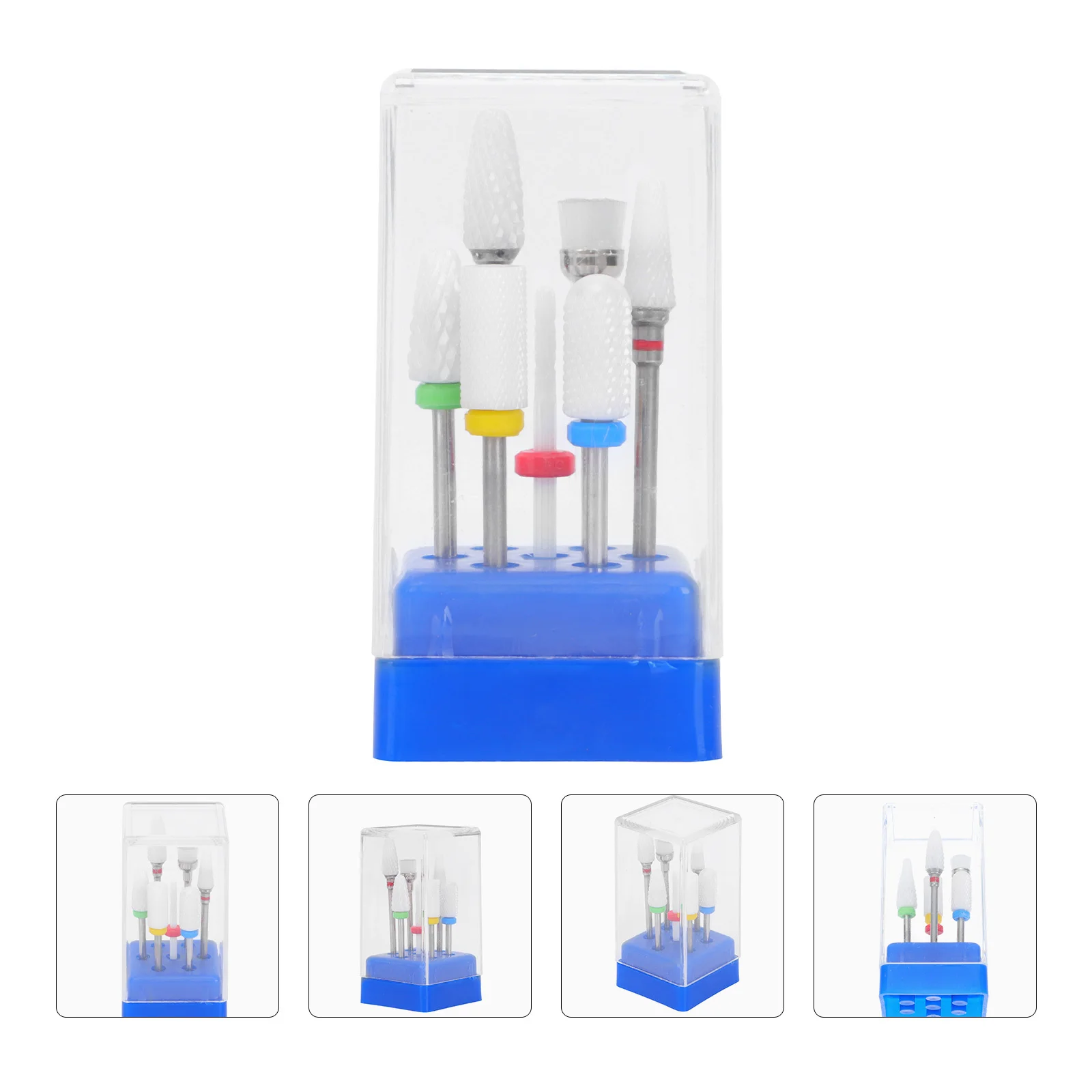 

1Set Durable Tungsten Steel Nail Drill Grinding Heads Manicure Polishing File Bits Nail Art Drill Bits Tool Kit