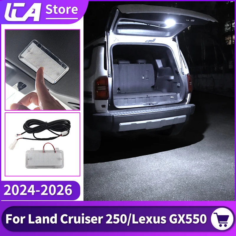 

Для Toyota Land Cruiser 250 2024-2025 Prado LC250 J250 Lexus gx550 освещение задней двери обновленные аксессуары для модификации
