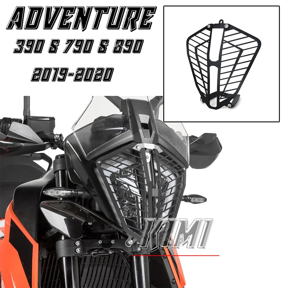 

Мотоциклетные аксессуары, защитная крышка фары для 890 ADV 790ADV 390ADV 890 790 ADVENTURE S R 390 Adventure 2019-2023