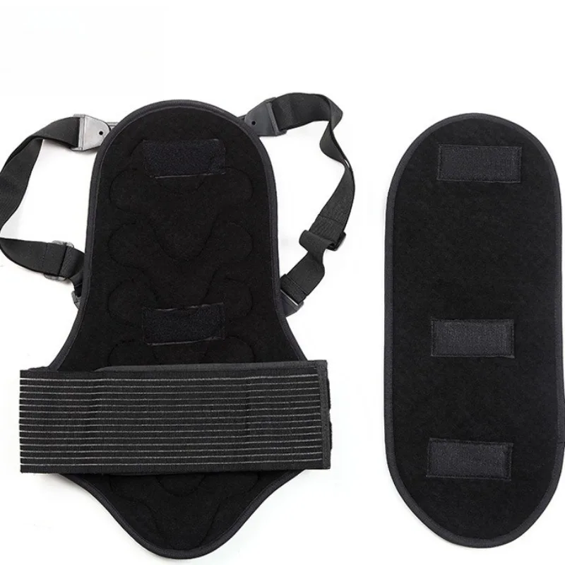 Ski Body Protector Spine Protection Vest Outdoor Sports Thick Back Protector for Extreme Sports Horse Riding Anti-fall Armor