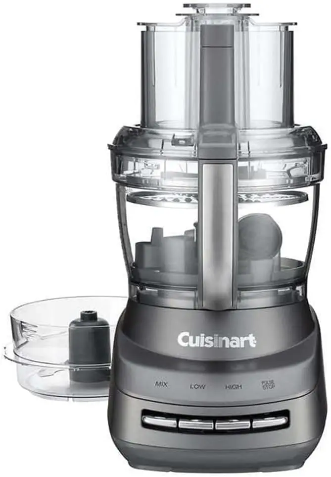 Custom 13-Cup Food Processor Stainless Steel (Renewed) Bundle with 2 YR CPS Enhanced Protection Pack