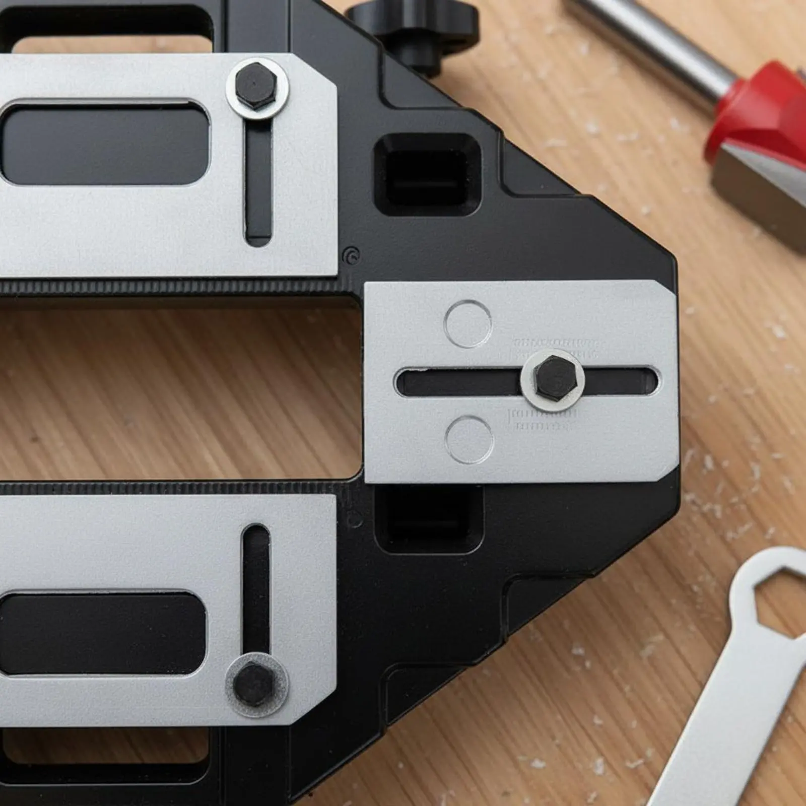 Wood Door Slotting Anti-Slip Protection Door Hinge Installation Jig Hinge Installation Jig Precise Cutting