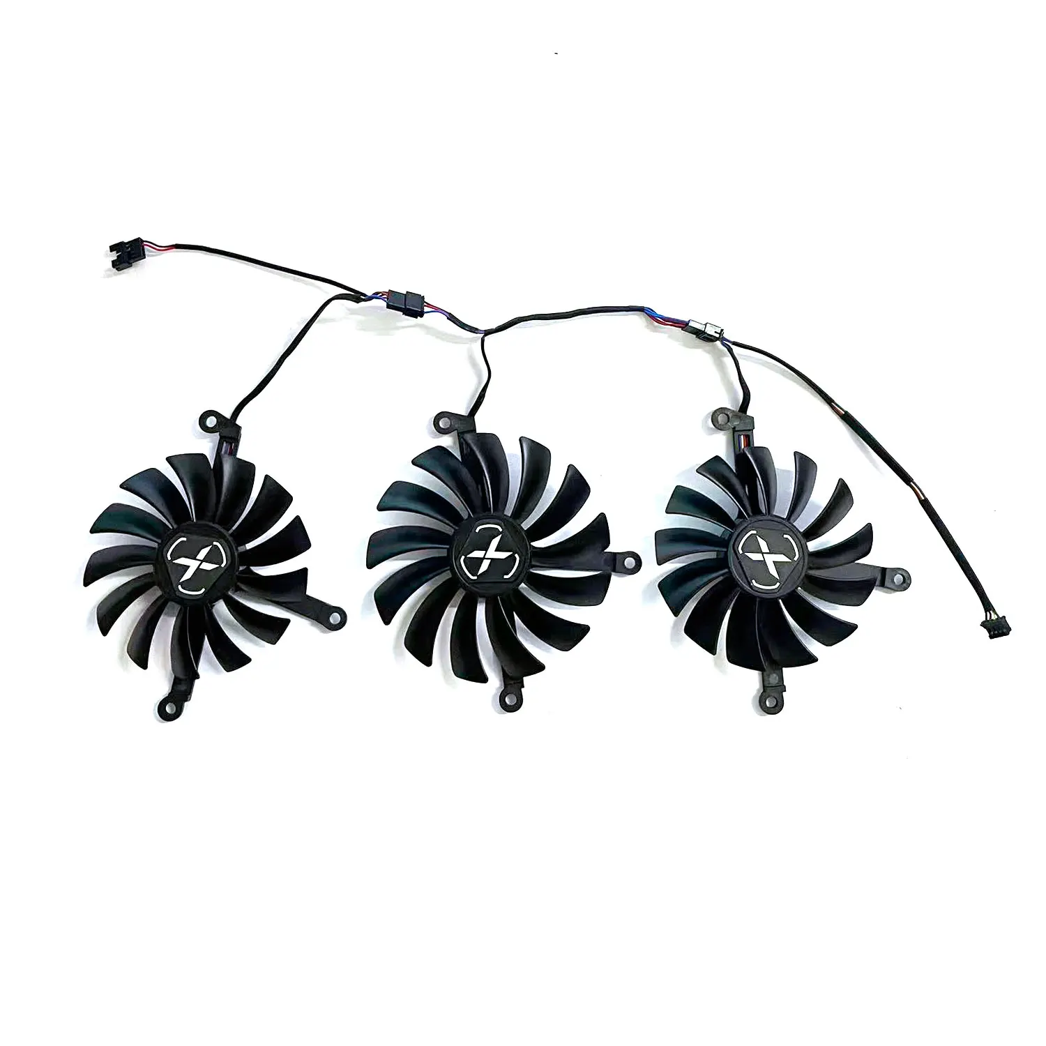 Ventilador para tarjeta gráfica XFX Speedster SWFT 309 Radeon RX 6700 XT 12GO, CF1015U12S 1X95MM 2X87MM, ventilador para GPU Radeon RX 6700XT 6750XT
